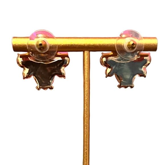 NWT Rachel Parcell Faceted Rhinestone Stud Earrings - Picture 5 of 5